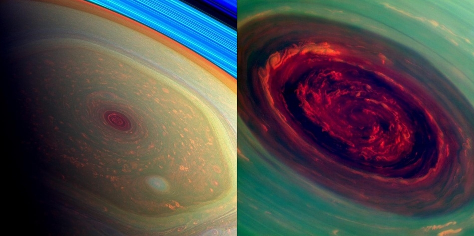 The Storm System at Saturn’s North Pole The Storm System at Saturn’s North Pole