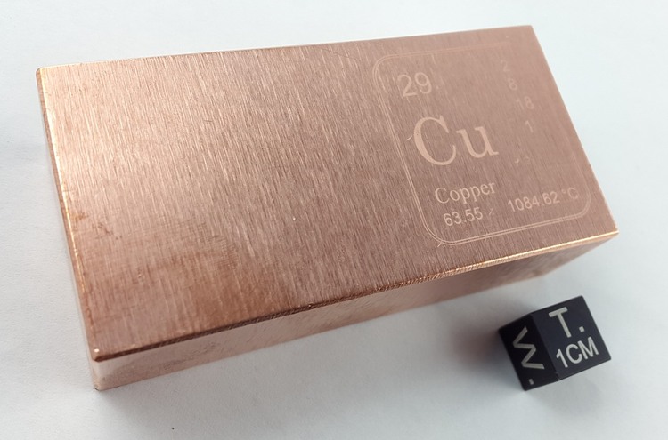 Copper Bar 434 g meteorite Copper Bar 434 g